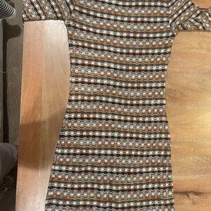 Missoni Dress Multicolor Knit Stretch Dress - Classic Y2K